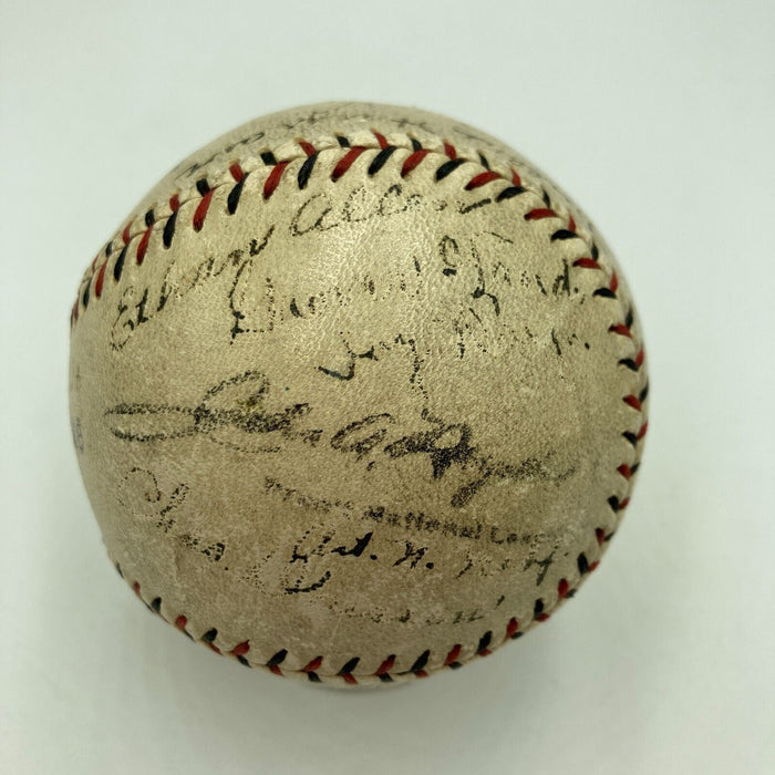 1923 Cincinnati Reds Team Signed Official National League Baseball Beckett COA