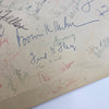 Incredible 1970's HOF Multi Signed Home Plate 67 Sigs Satchel Paige Beckett COA