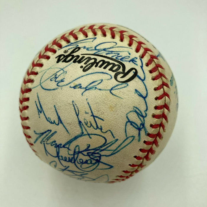 1997 Philadelphia Phillies Team Signed Official National League Baseball