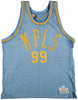 George Mikan HOF 1959 Signed Los Angeles Lakers Mitchell & Ness Jersey PSA & JSA