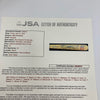Beautiful Hall Of Fame Multi Signed Cooperstown Baseball Bat W/Inscriptions JSA
