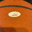 Tim Duncan "#21 Spurs" & David Robinson Signed Spalding NBA Basketball JSA COA