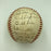 Beautiful 1941 Chicago Cubs Team Signed NL Baseball With Wimpy Quinn JSA COA