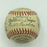 Beautiful 1949 St. Louis Cardinals Team Signed National League Baseball JSA COA