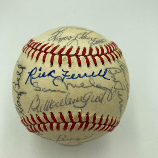 Ted Williams Boston Red Sox Legends Multi Signed Baseball 29 Signatures JSA COA