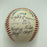 1977 NY Yankees World Series Champs Team Signed Baseball Thurman Munson JSA COA