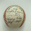 1977 NY Yankees World Series Champs Team Signed Baseball Thurman Munson JSA COA