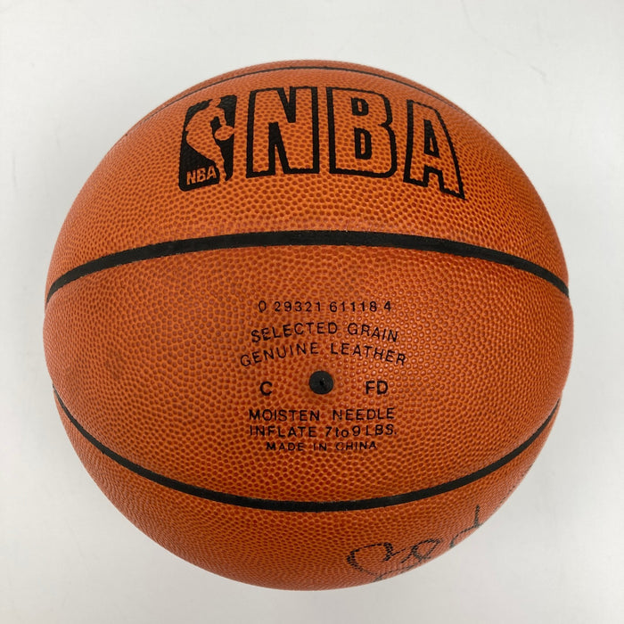 Larry Bird Signed Spalding Official NBA Game Basketball JSA COA