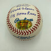 Bill Mazeroski Signed Heavily Inscribed Career STAT Baseball Reggie Jackson COA