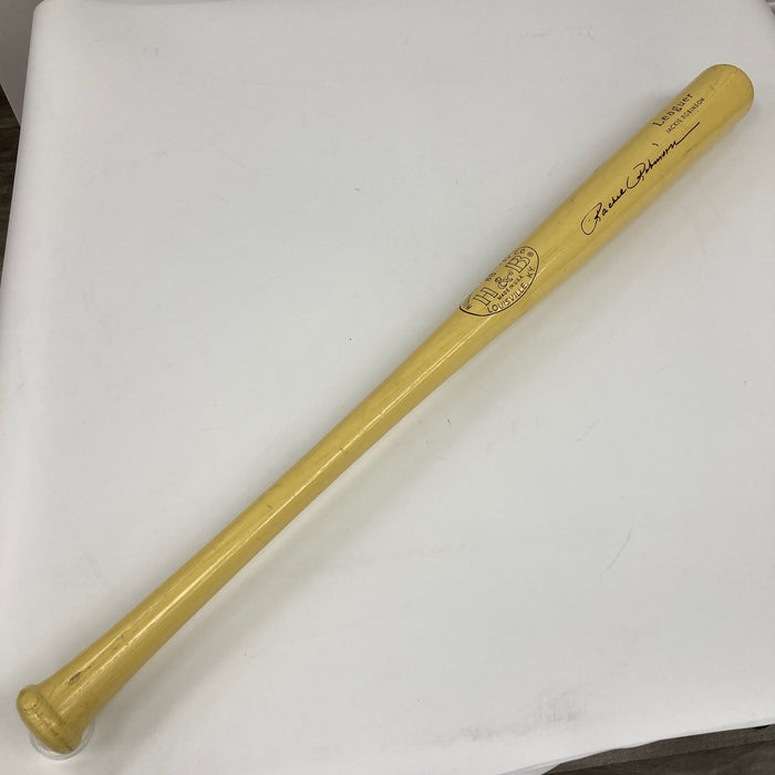 Rachel Robinson Signed Jackie Robinson Baseball Bat JSA COA