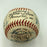 Stunning 1959 All Star Game Team Signed Baseball Hank Aaron Willie Mays JSA COA