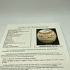 1957 Milwaukee Braves World Series Champs Team Signed Baseball JSA COA