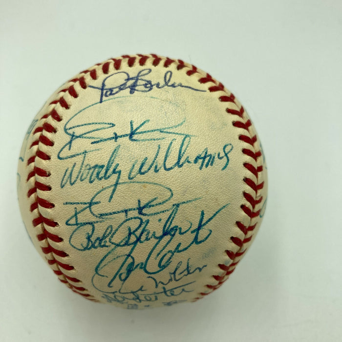 1993 Toronto Blue Jays World Series Champs Team Signed Baseball JSA COA
