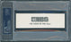 Julius Erving Dr J. Signed 1976 NBA Debut 76ers Full Ticket Proof PSA 10 GEM 1/1
