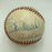 Satchel Paige Roger Maris Stan Musial HOF Legends Signed 1960's Baseball Beckett