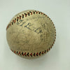 1928 St. Louis Cardinals NL Champs Team Signed Baseball Grover Alexander JSA COA