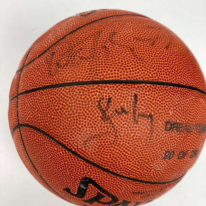 1994 Dream Team II Olympics Team USA Signed Spalding Basketball PSA DNA COA