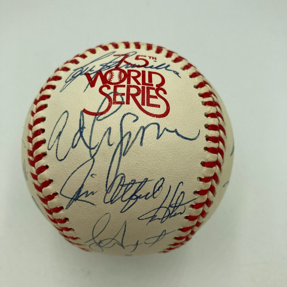 1978 New York Yankees World Series Champs Team Signed W.S. Baseball JSA COA