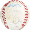 1990 Baltimore Orioles Team Signed Baseball Cal Ripken Jr Frank Robinson PSA JSA