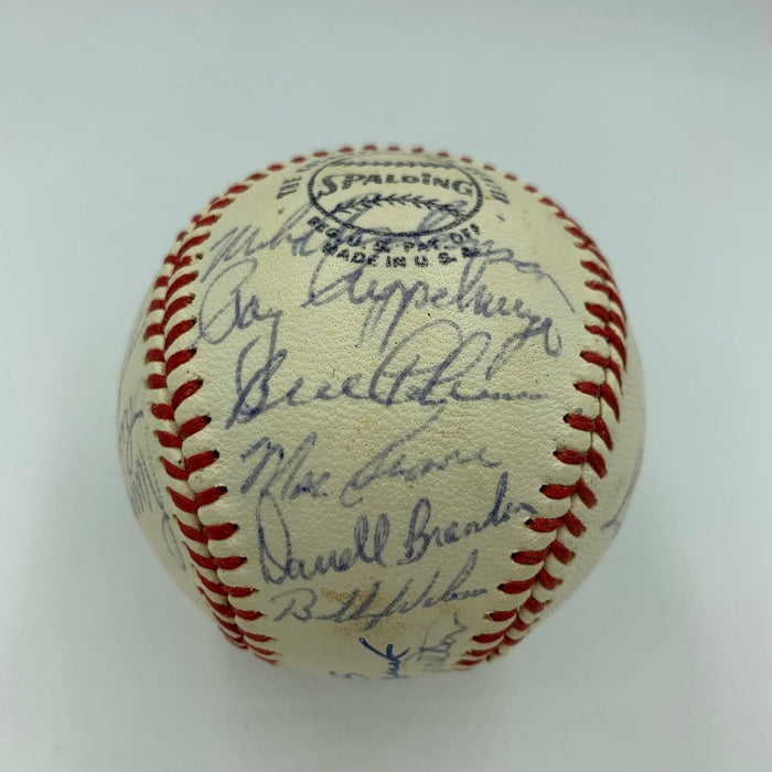 Mike Schmidt Rookie Season 1973 Philadelphia Phillies Team Signed Baseball JSA