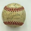 Rickey Henderson 1979 Oakland A's Rookie Team Signed American League Baseball