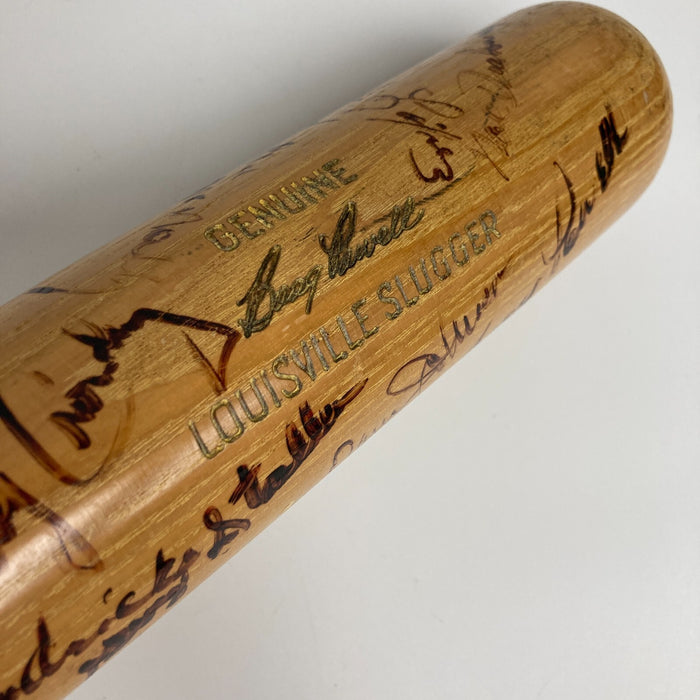 1970 Baltimore Orioles World Series Champs Team Signed Baseball Bat PSA DNA JSA