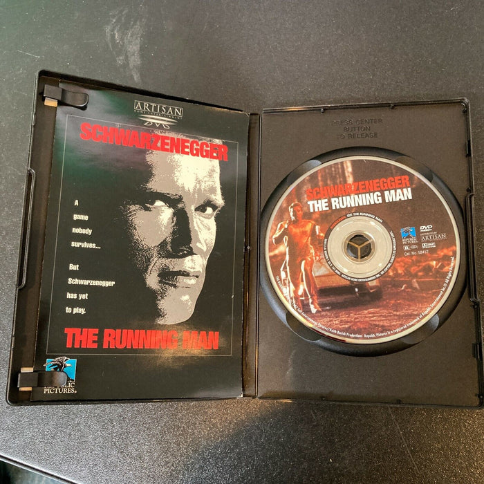 Jesse Ventura Signed Autographed The Running Man DVD Movie With JSA COA