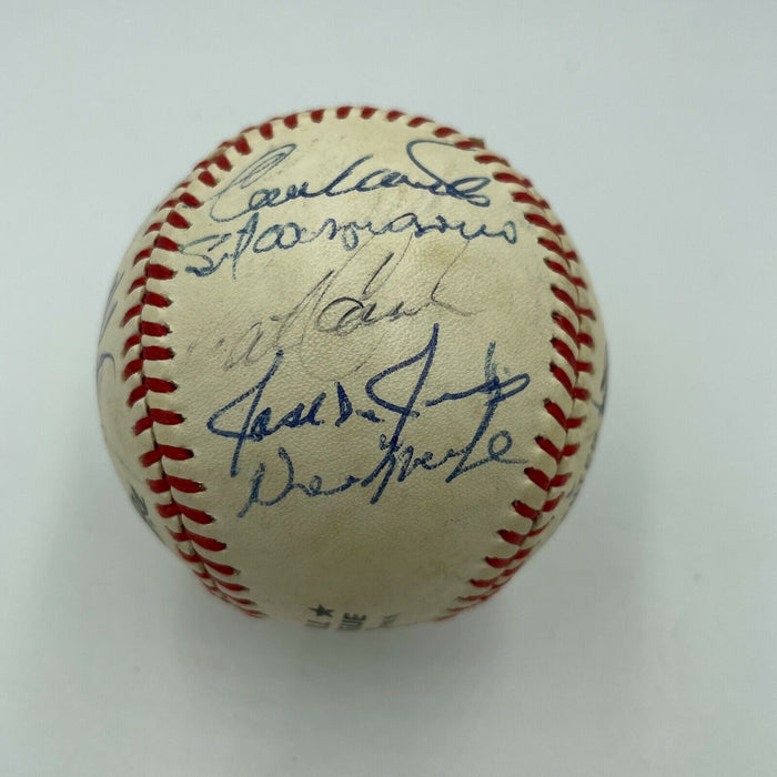1990 Philadelphia Phillies Team Signed National League Baseball With JSA COA