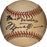 Michael Jordan 1980's Single Signed American League Baseball Beckett COA