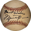 Michael Jordan 1980's Single Signed American League Baseball Beckett COA