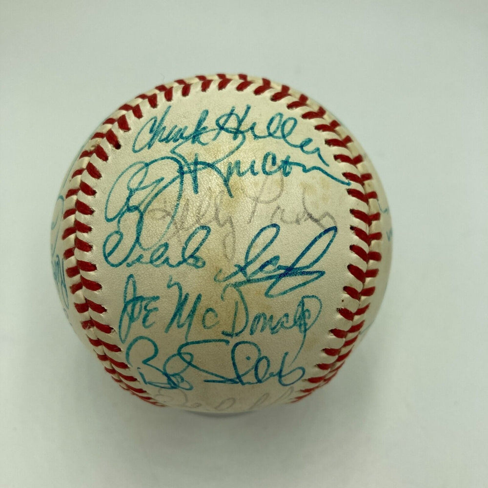 1982 St. Louis Cardinals World Series Champs Team Signed Baseball JSA COA