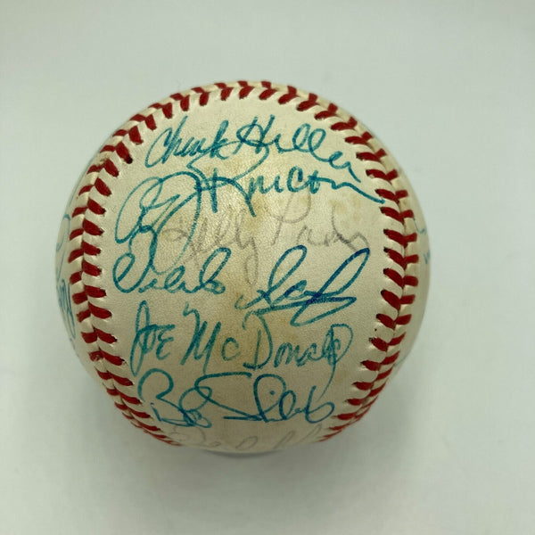1982 St. Louis Cardinals World Series Champs Team Signed Baseball JSA COA