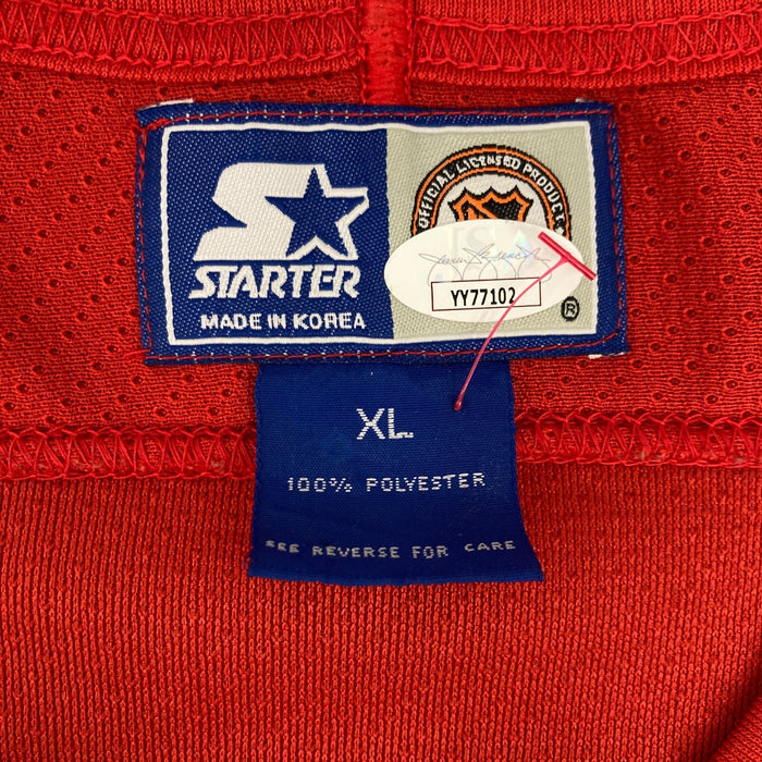 Gordie Howe Mr. Hockey #9 Signed Authentic Detroit Red Wings Jersey JSA COA