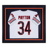 Walter Payton Signed Heavily Inscribed STATS Chicago Bears Jersey PSA DNA COA