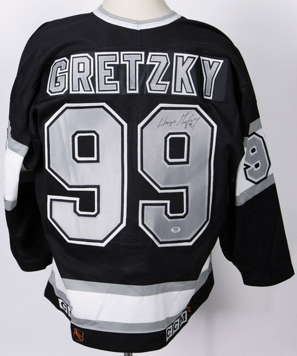 Wayne Gretzky Signed Los Angeles Kings Authentic Game Model CCM Jersey PSA DNA