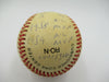 Ernie Banks Signed Heavily Inscribed Career STAT Baseball Reggie Jackson COA