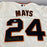 Willie Mays Signed 2007 San Francisco Giants Game Jersey From Mays Estate JSA
