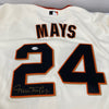 Willie Mays Signed 2007 San Francisco Giants Game Jersey From Mays Estate JSA