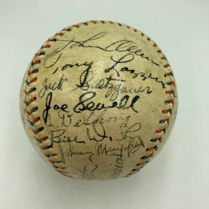 Babe Ruth & Lou Gehrig 1934 New York Yankees Team Signed Baseball JSA COA