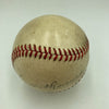 President Franklin D. Roosevelt First Pitch Signed Baseball April 14, 1941 JSA