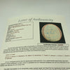 Vintage 1986 New York Mets World Series Champs Team Signed Baseball JSA COA