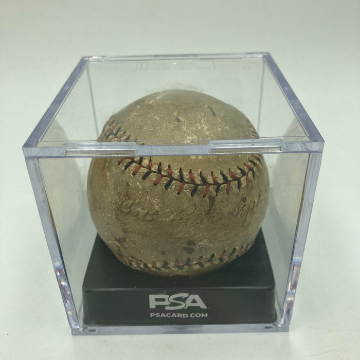 Babe Ruth 1920 Single Signed Official Game Baseball PSA DNA COA