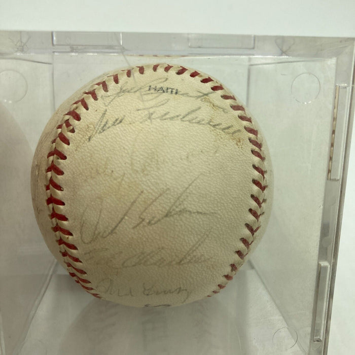 1969 New York Mets World Series Champs Team Signed Baseball Tom Seaver CAS