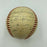 1950 Philadelphia Phillies NL Champs Team Signed Baseball The Whiz Kids JSA COA