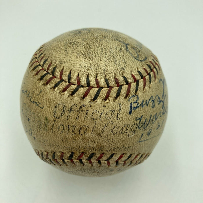 1931 St. Louis Cardinals World Series Champs Team Signed Game Used Baseball JSA