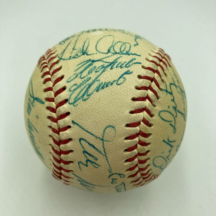 The Finest 1970 All Star Game Team Signed Baseball With Roberto Clemente JSA COA