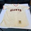 Willie Mays "660 Home Runs" Signed Inscribed New York Giants Jersey JSA COA