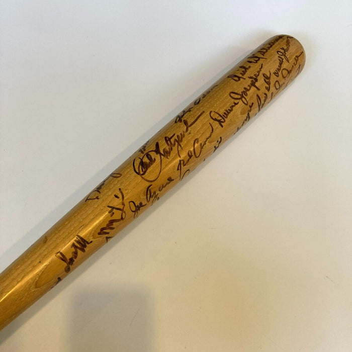 1968 All Star Game Team Signed Game Issued Bat 25+ Sigs Mickey Mantle JSA COA