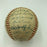 1961 Yankees W.S. Champs Team Signed Baseball Roger Maris Elston Howard JSA COA