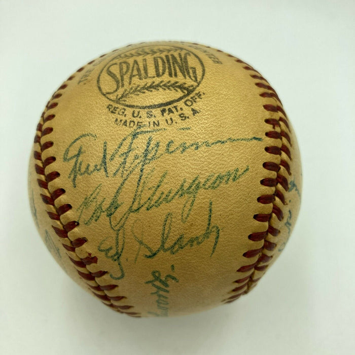 Beautiful 1951 Boston Braves Team Signed National League Baseball